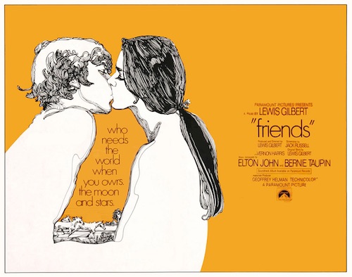 FRIENDS 1971 MOVIE on DVD - Elton John Soundtrack
