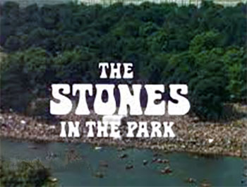 ROLLING STONES HYDE PARK 1969 DVD - SWEET 1969